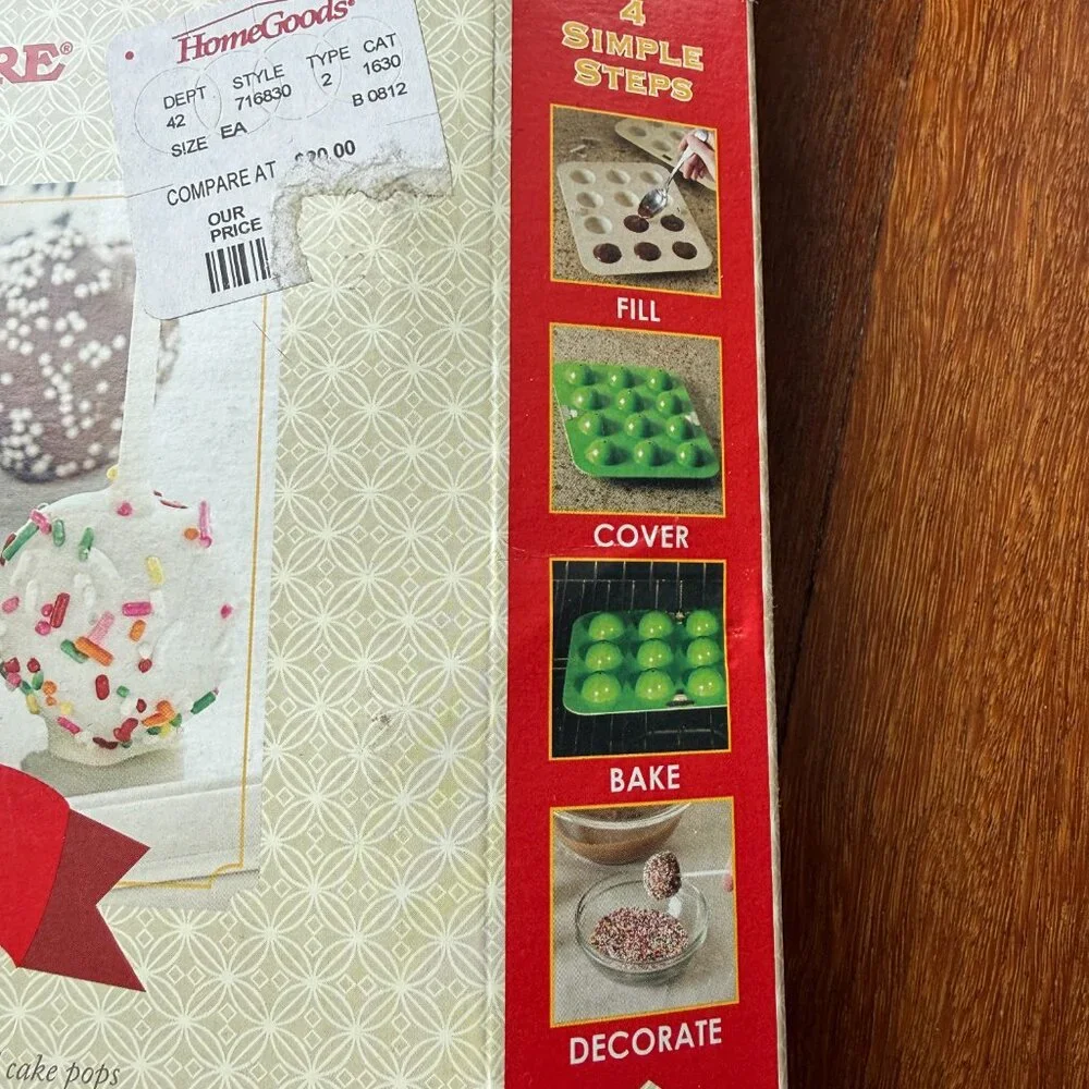 NEW Nordic Ware Cake Pops Baking Pan